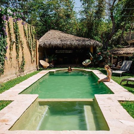 Tabachin Del Puerto Hostel Brisas de Zicatela Kültér fotó
