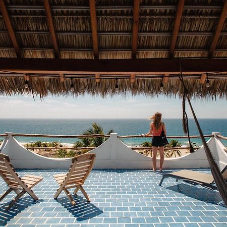 Tabachin Del Puerto Hostel Brisas de Zicatela Kültér fotó