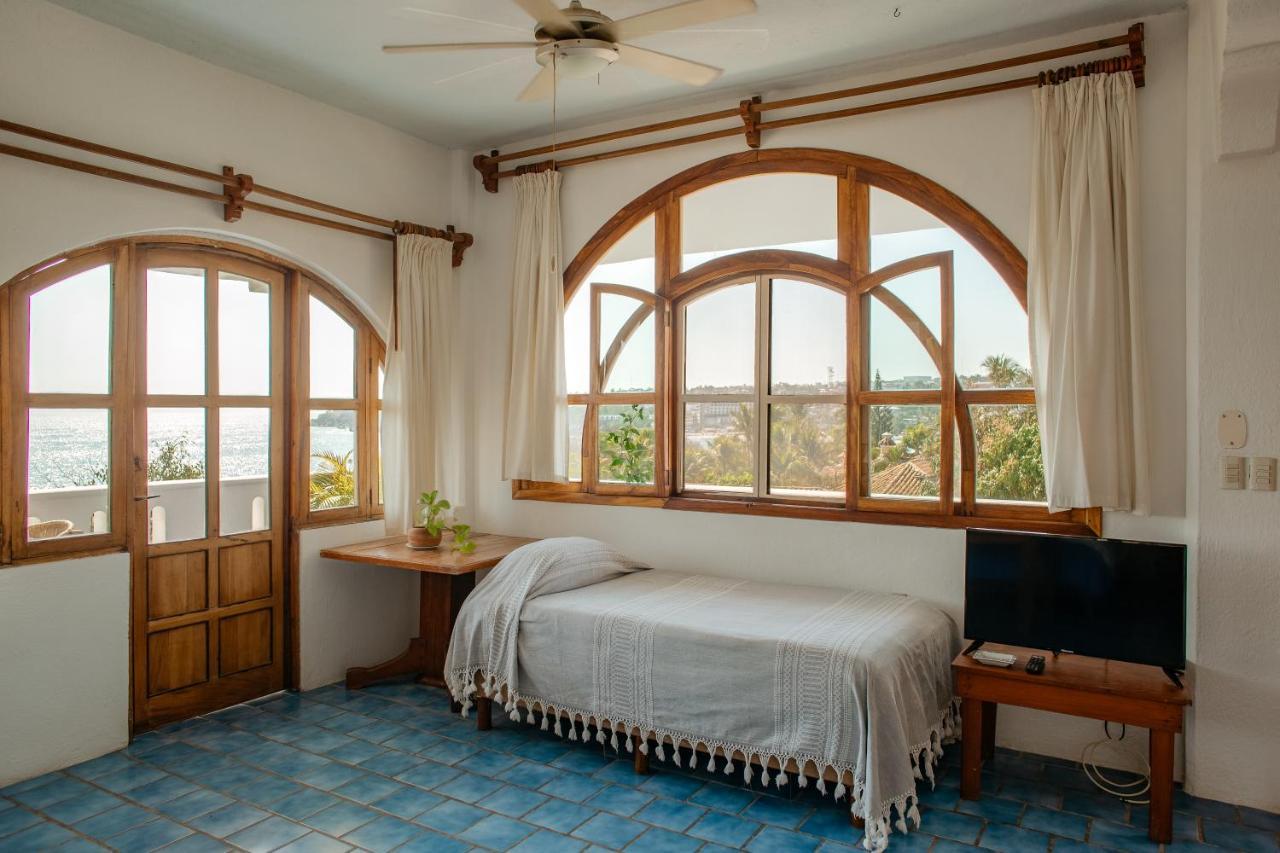Tabachin Del Puerto Hostel Brisas de Zicatela Kültér fotó