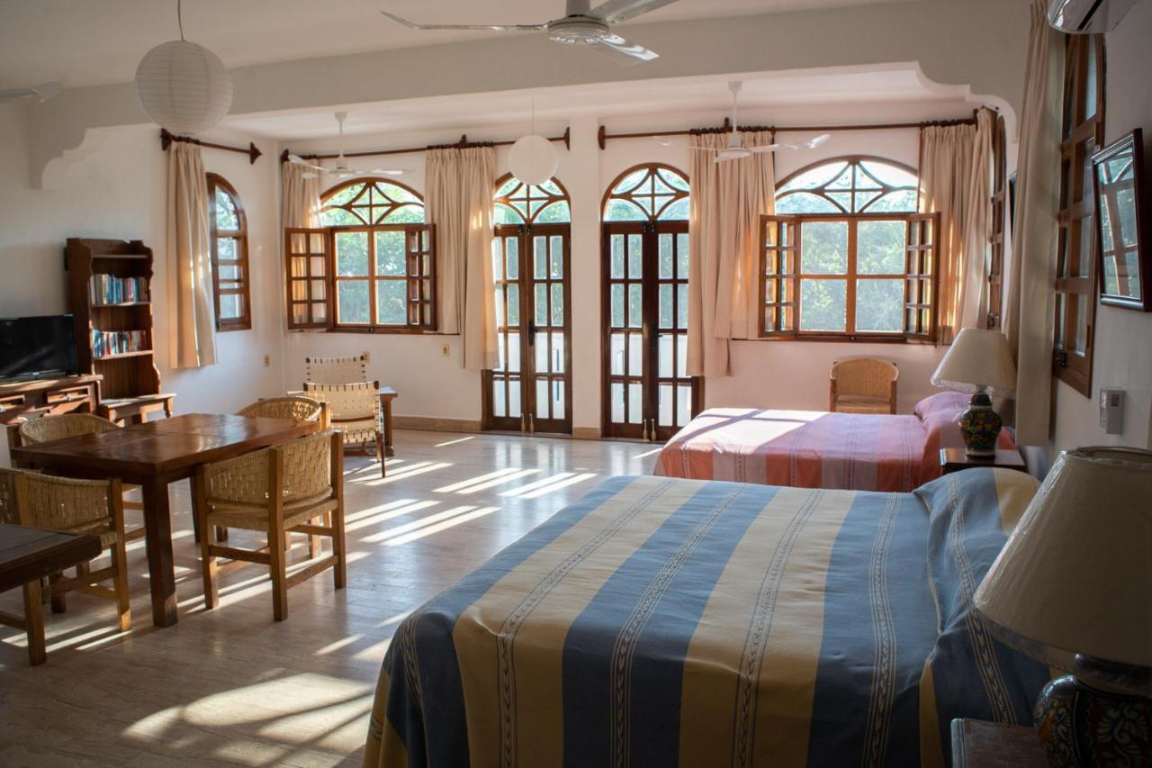 Tabachin Del Puerto Hostel Brisas de Zicatela Kültér fotó