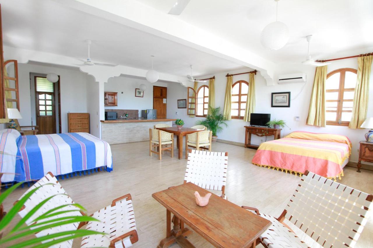 Tabachin Del Puerto Hostel Brisas de Zicatela Kültér fotó